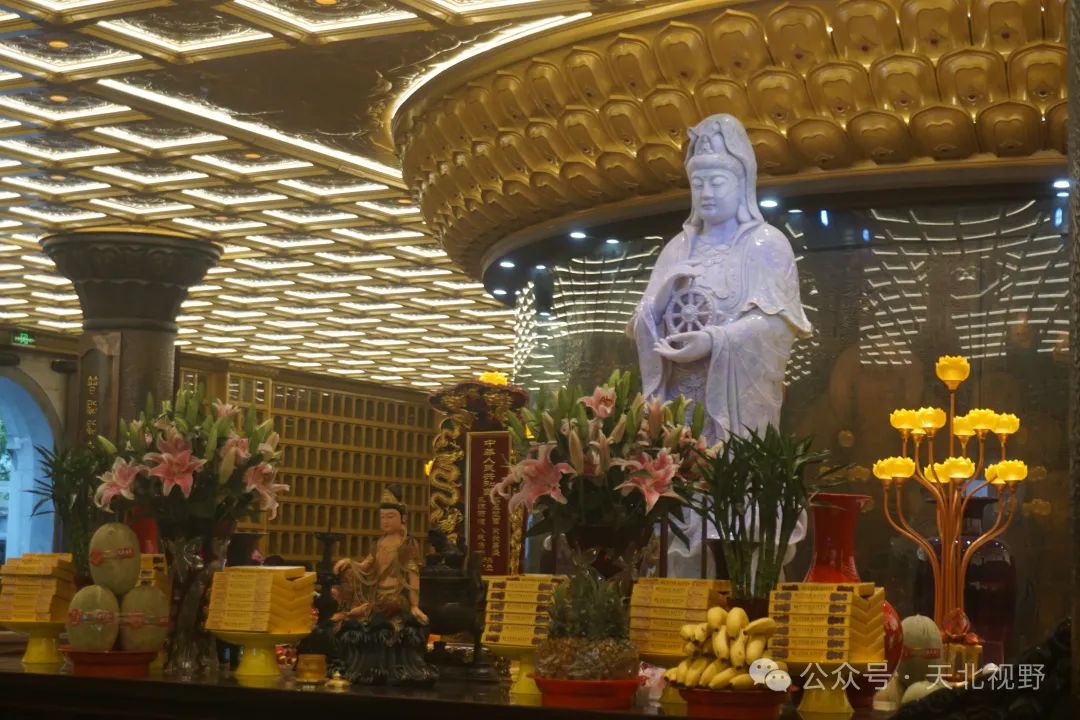 浙江舟山普陀山的南海观音