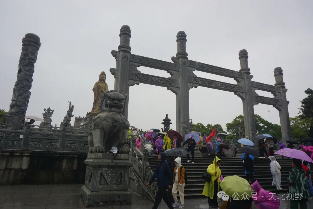 浙江舟山普陀山的南海观音