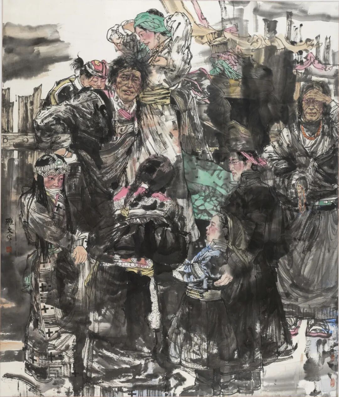 时代含章——2023·深圳国际水墨双年展开幕(图109)