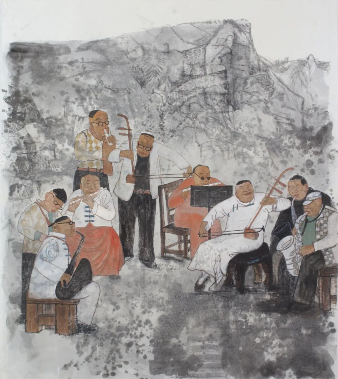 时代含章——2023·深圳国际水墨双年展开幕(图129)