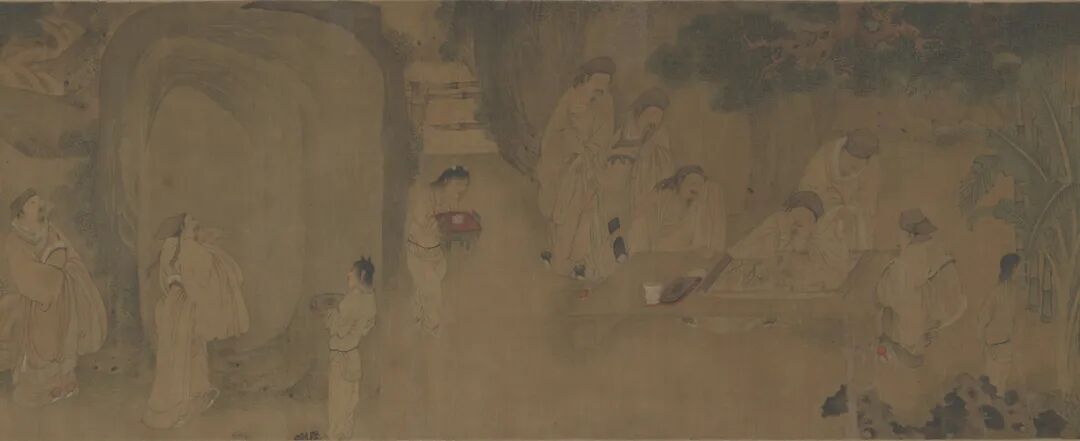 明人西园雅集图卷