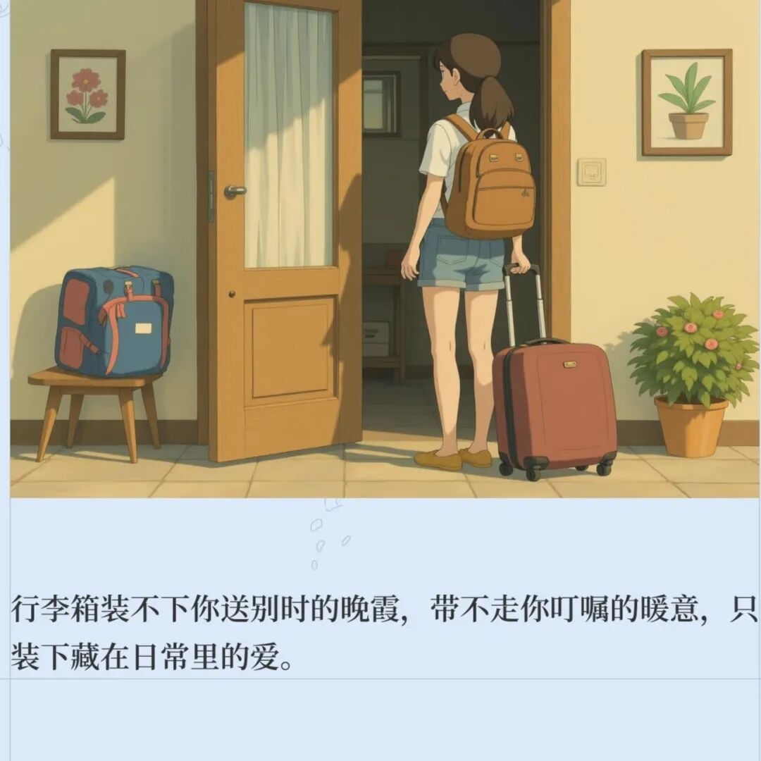 你是我开学唯一带不走的