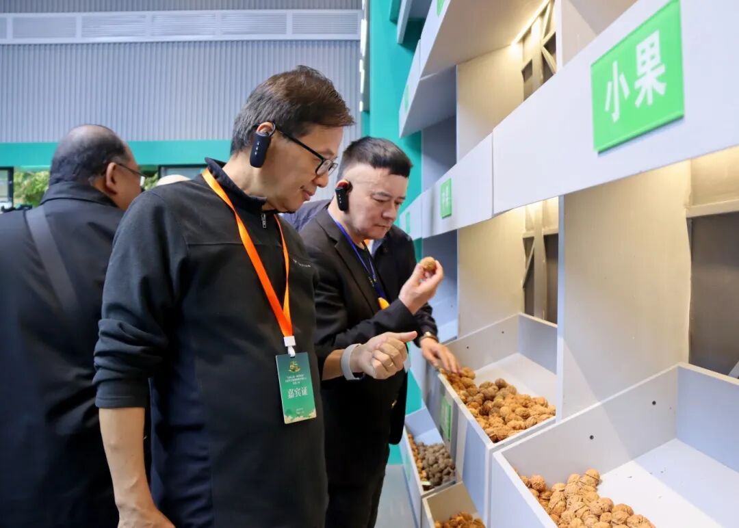 代表团在凤庆核桃交易展示中心参观.jpg