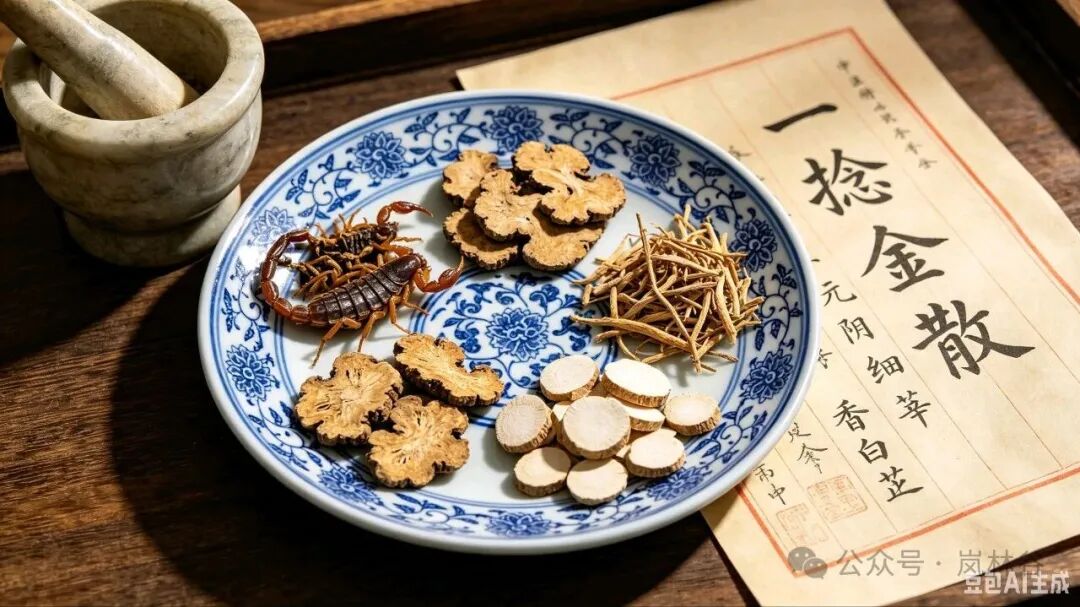 元代宫廷治牙痛的神方（一捻金散）
