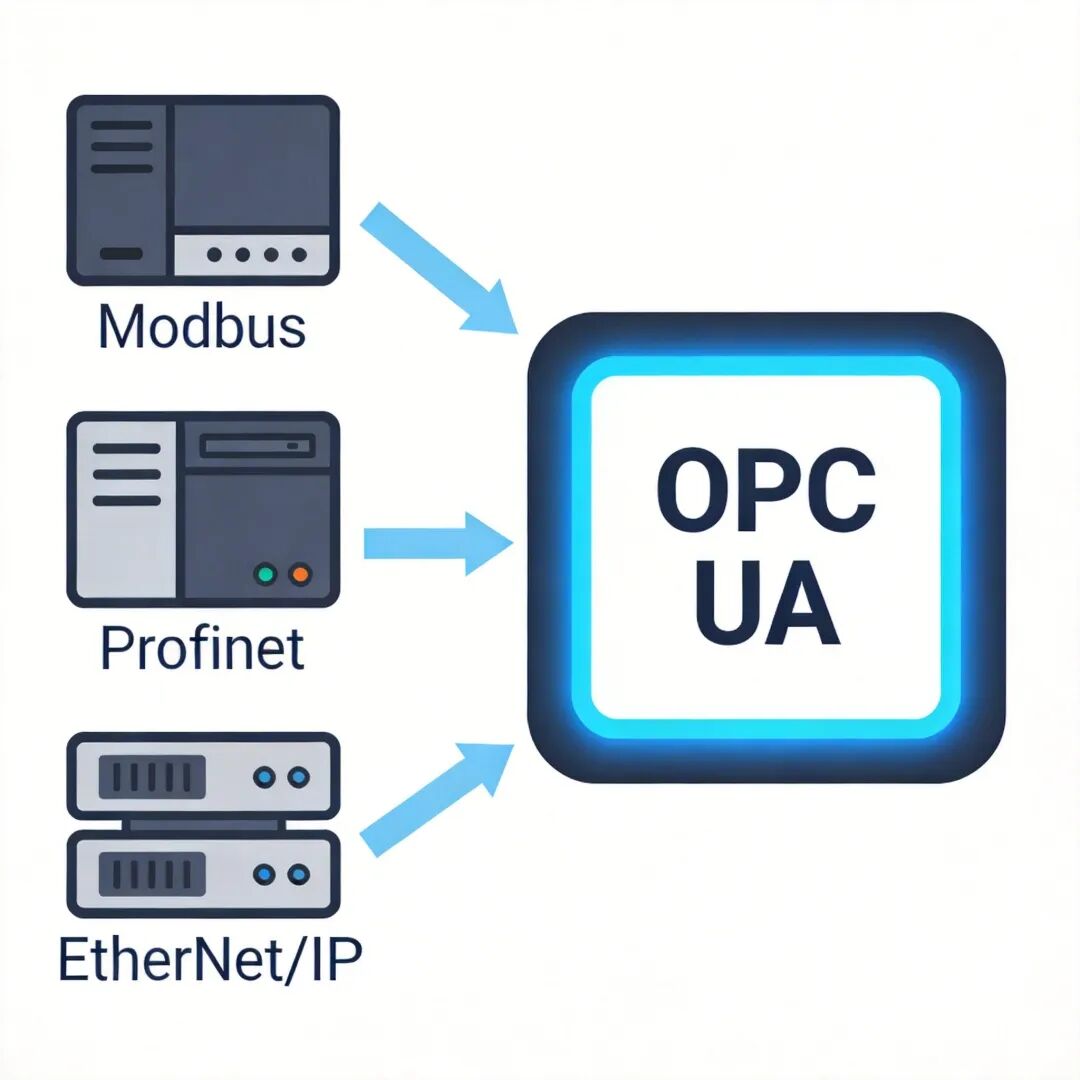 OPC UA架构示意图