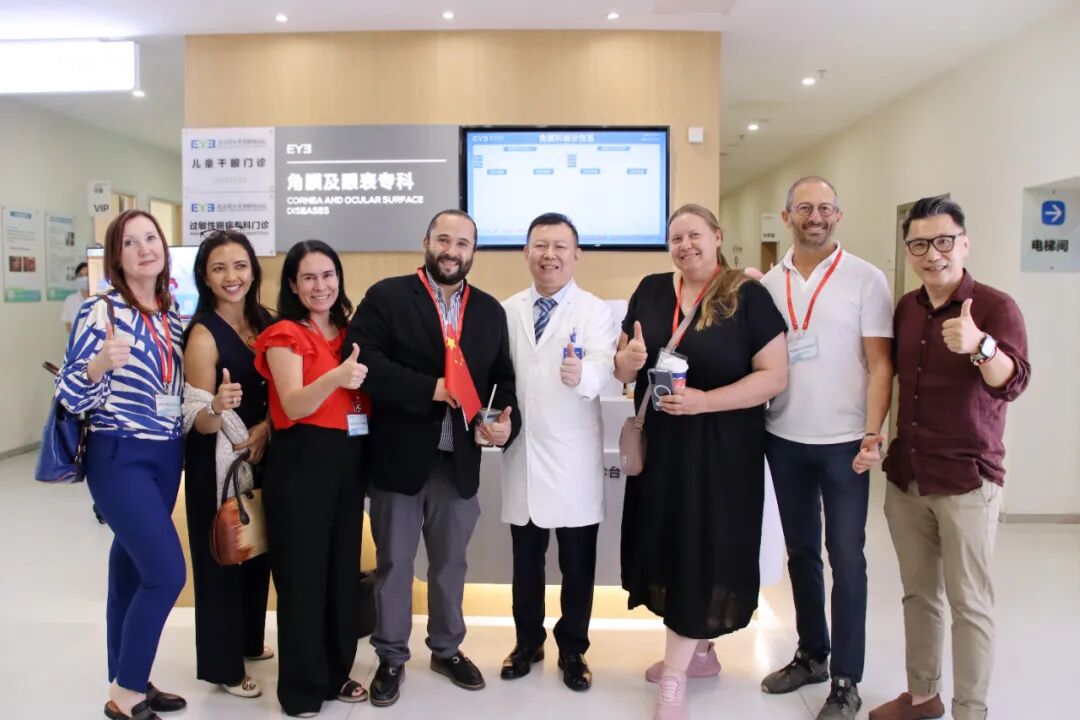 意大利眼科怎么样五国眼科专家莅临我院深度参访，与李绍伟教授共探国际前沿技术_https://www.jmylbn.com_新闻资讯_第1张