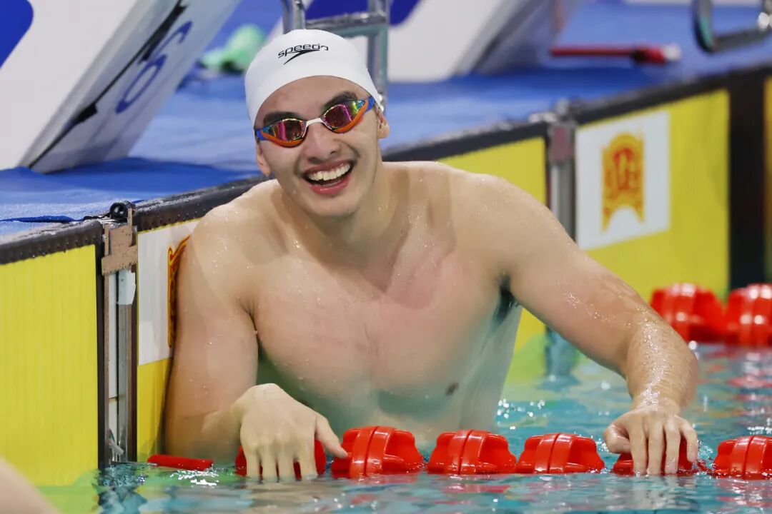 徐放200米蝶金牌