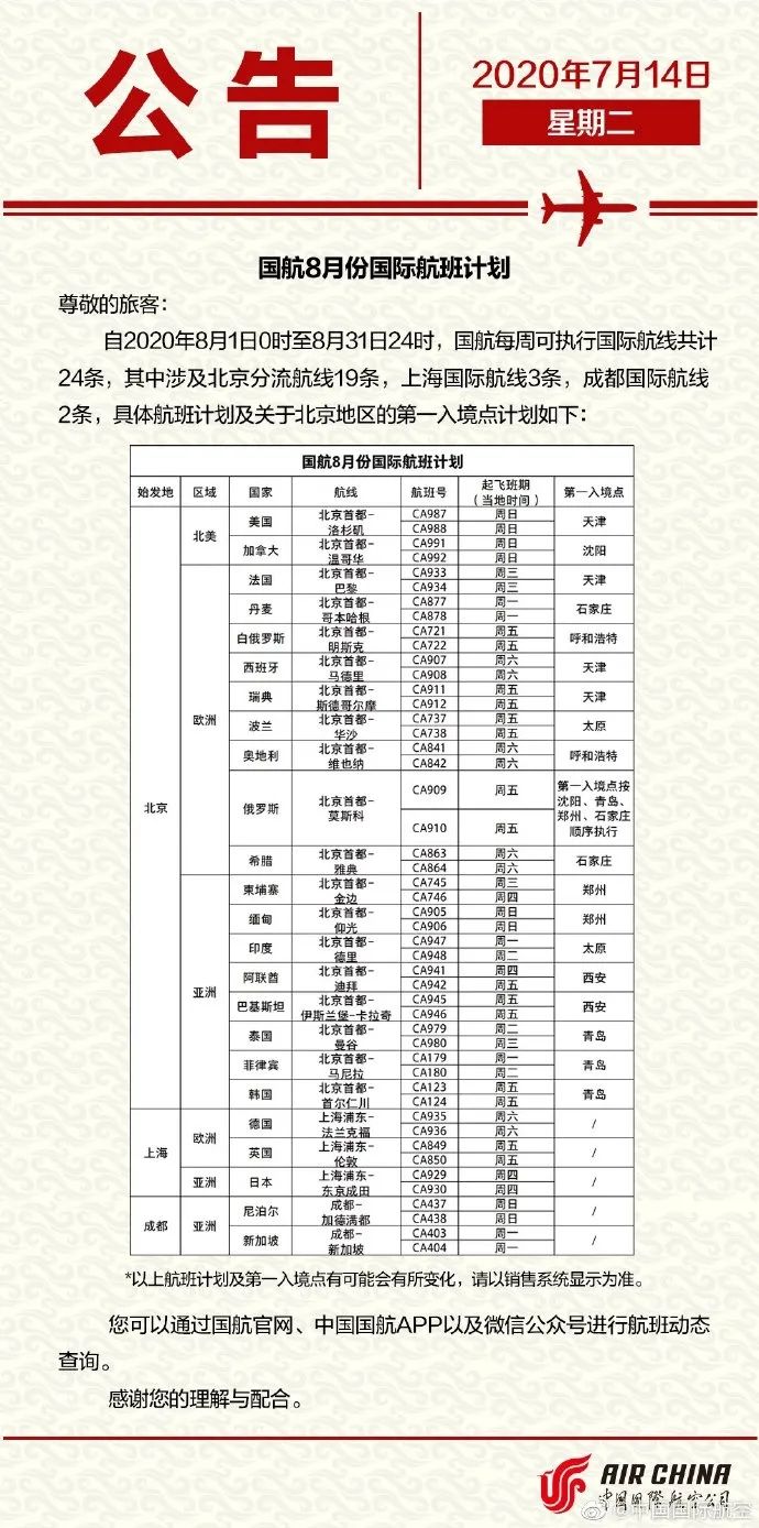 多个欧洲航司增加航班、复飞！8月国际航班计划更新！英国累计确诊29.3万例！