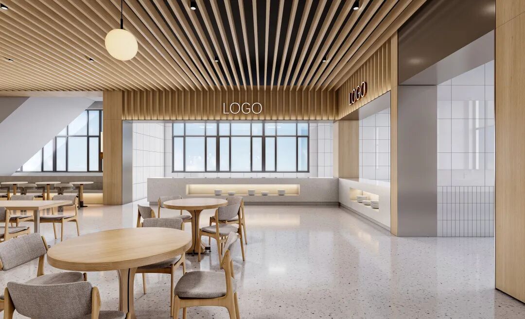 吉科干饭人狂喜！二食堂焕新升级，原木风治愈系干饭天堂即将上线