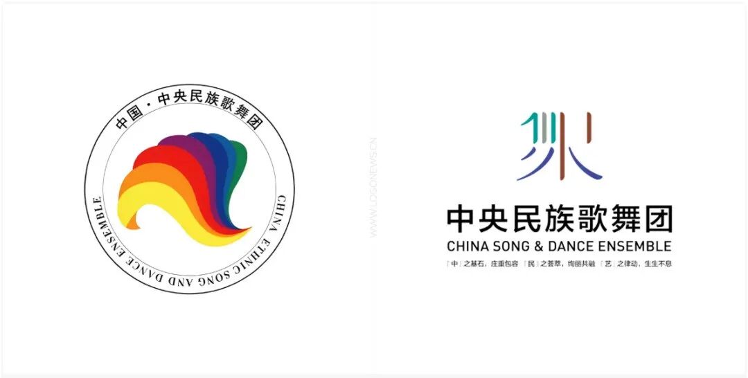 一标含多字，中央民族歌舞团启用新LOGO