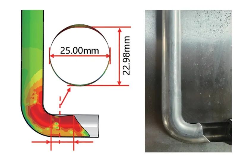 管材弯曲的有限元仿真