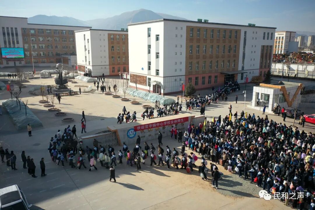 我们复学复课啦民和县灾后学校复学复课见闻