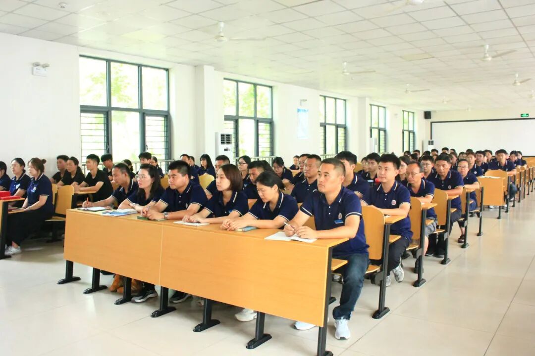 【启航新学期 聚力向未来】山东运河职业中专开展开学第一课暨收心训练(图15)