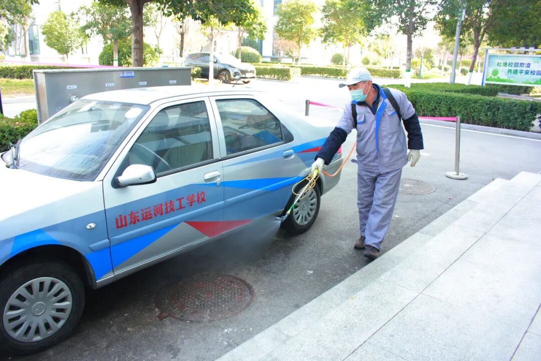 山东运河职业中专全面开展流感消杀，筑牢校园健康防线(图14)
