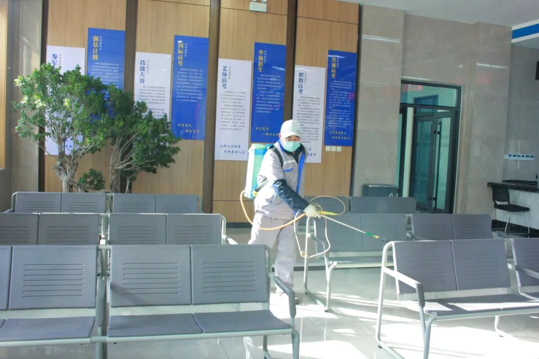 山东运河职业中专全面开展流感消杀，筑牢校园健康防线(图22)