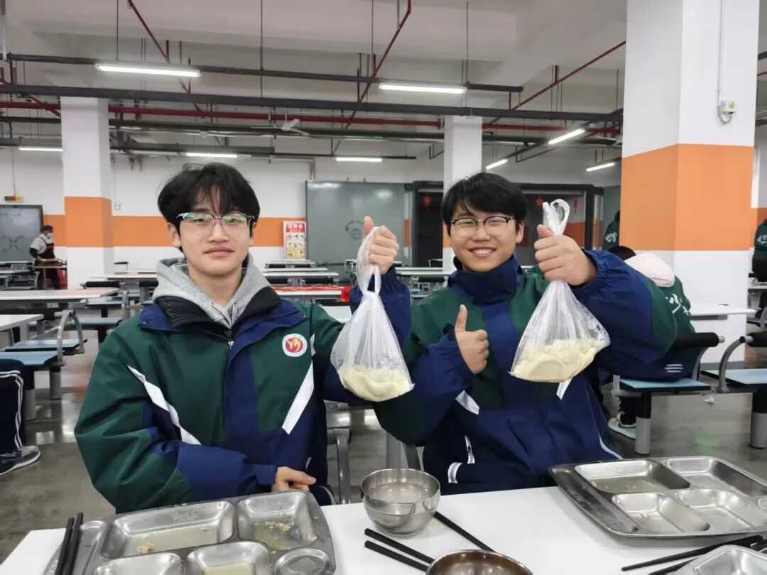 喜迎元旦，情暖校园——山东运河职业中专元旦包水饺活动(图60)