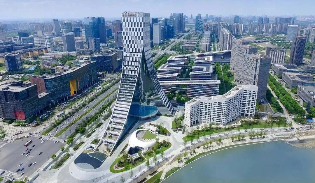 成都高新区城市天际线