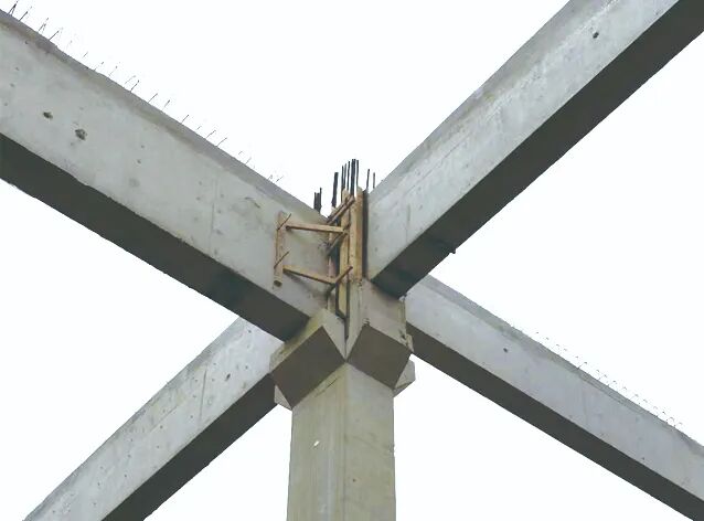 大跨度装配式框架结构"牛腿 浆锚"梁柱节点连接施工技术研究