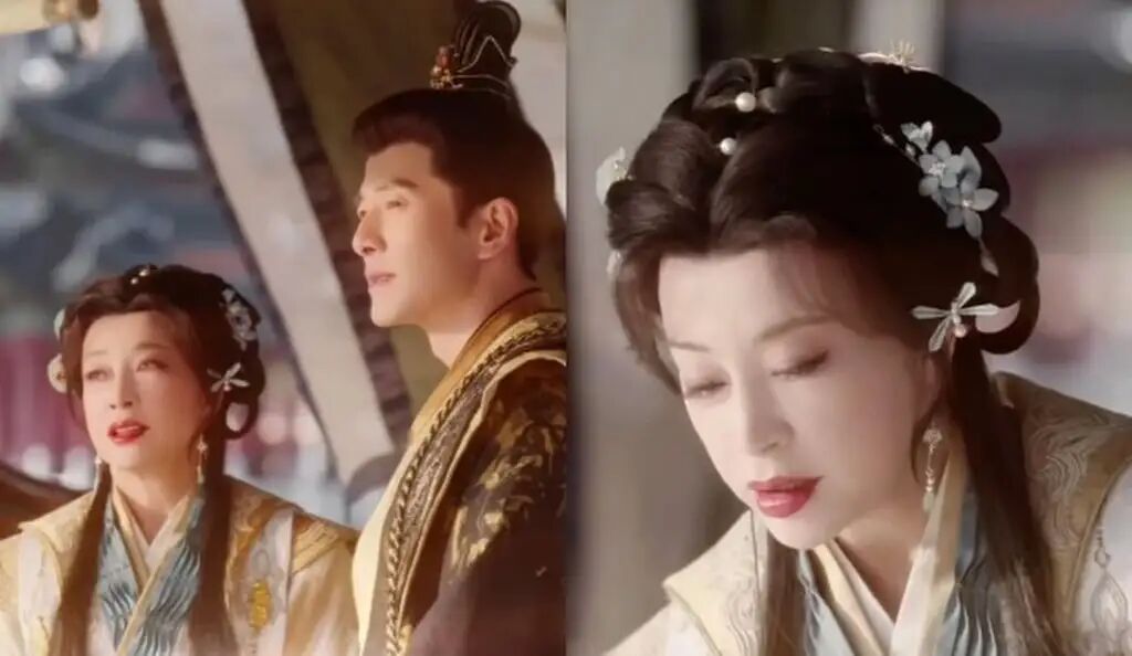 Behind-the-scenes footage shows Liu and Jin, above, excitedly discussing the script and choreography for the kiss scene, clearly relishing their partnership. Photo: Handout