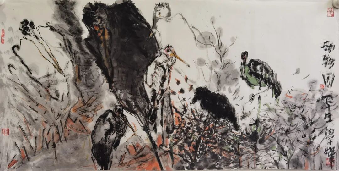 龙腾盛世贺新春中国新西兰书画院网络展