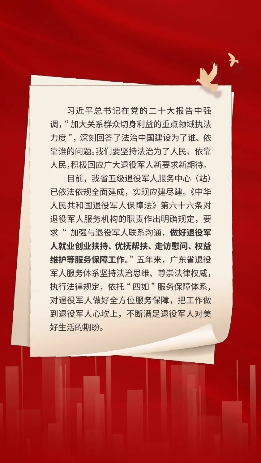 坚持法治思维,筑牢依法履责主阵地—广东省退役军人服务体系法规