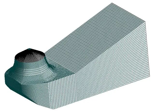 基于CFD数值计算方法的混流泵外特性研究的图4