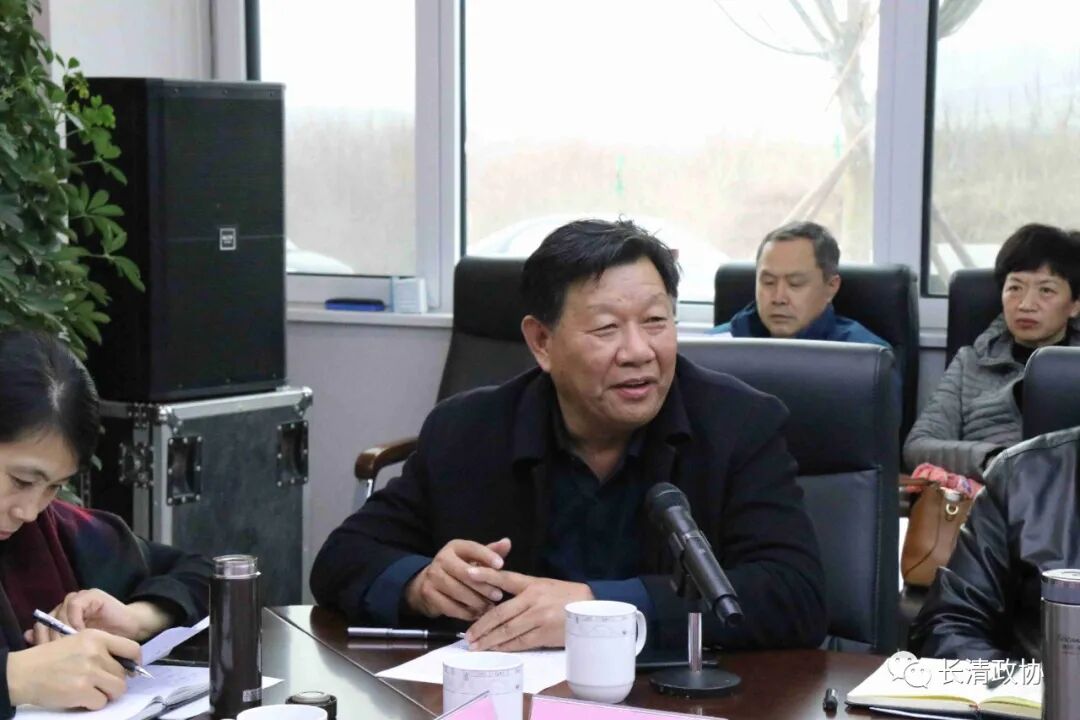 长清政协周培成带队到马山镇调研工作