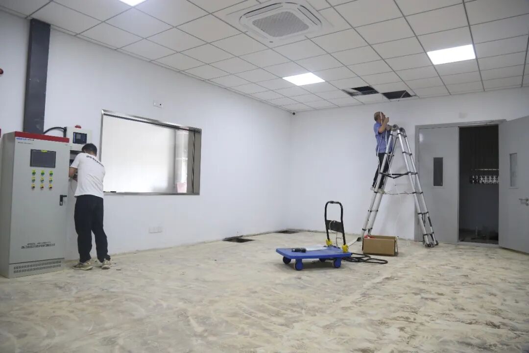 【項目動態(tài)】微松承建的某摩托車測試實驗室環(huán)境調控系統(tǒng)，進入調試階段！