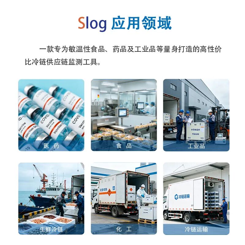 Slog 一次性 PDF 温度记录仪｜冷链温度监测，冷链溯源一键出PDF报告！