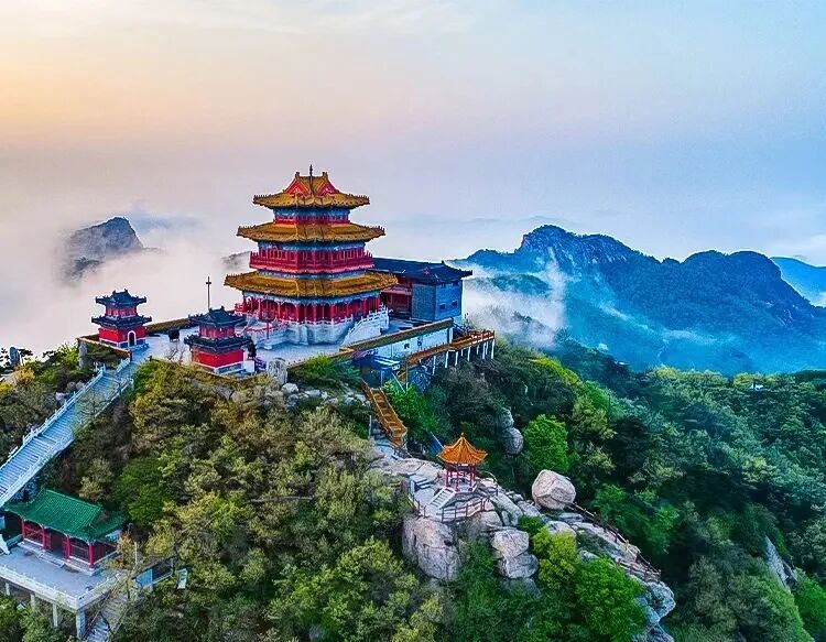 用色卡的方式打开春日里的山东