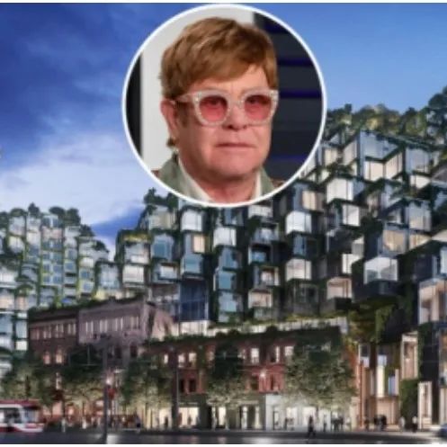 厉害了!英国巨星Elton John在多伦多买下“顶层公寓”!四个露台享受无敌绝美景色!