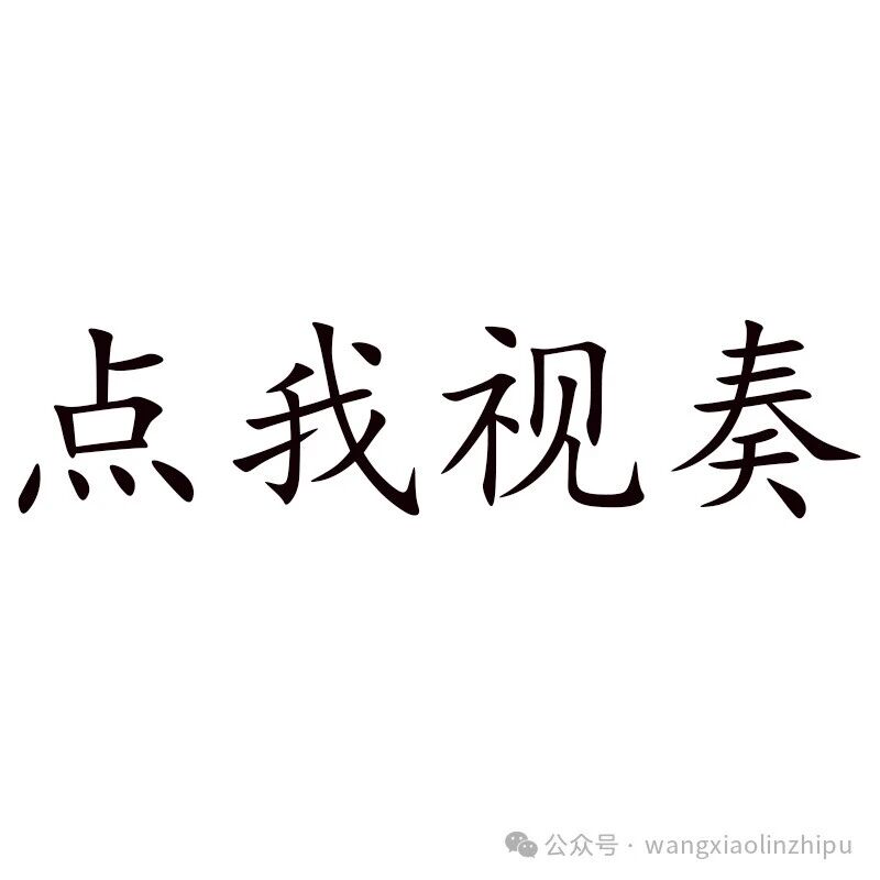 朴孝信《雪之花》王小林制谱 独奏谱 伴奏音频 钢琴伴奏 钢伴 19-232