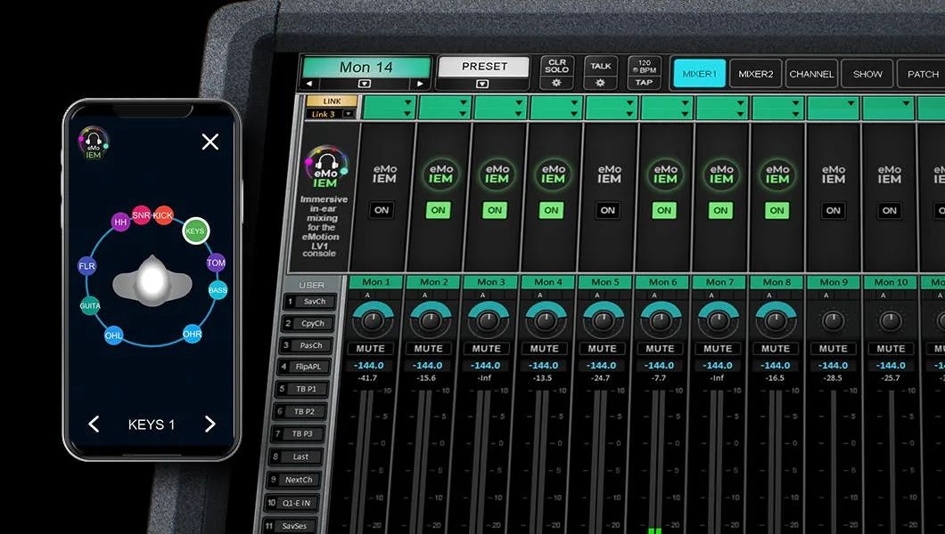 Waves震撼推出eMotion LV1 Classic完全集成式现场调音台(图22)