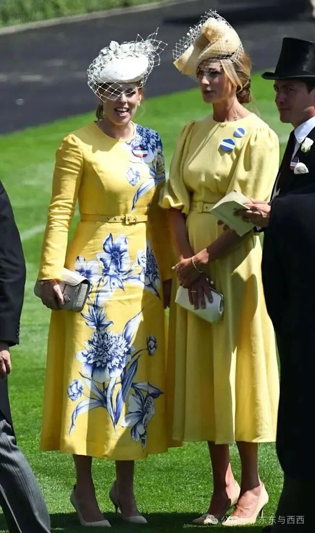 Le&ccedil;on de style &agrave; Royal Ascot : le sans faute en jaune de Harriet Sperling