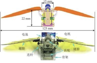 可悬停扑翼飞行器研究现状与关键技术的图12