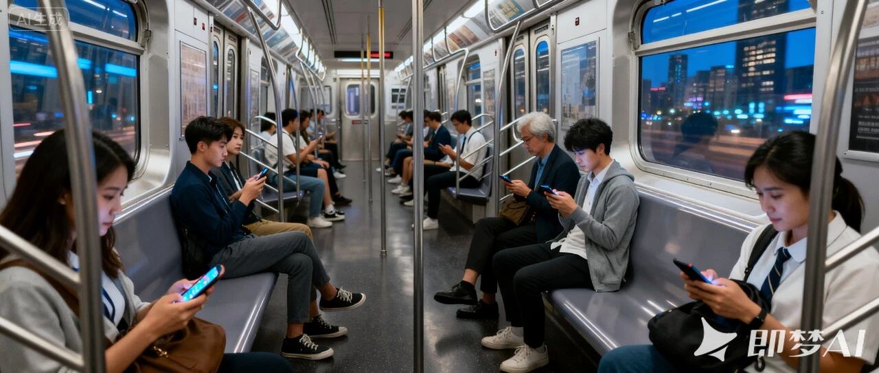 地铁上的人都在做什么？