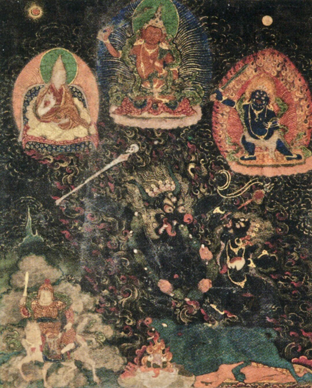 (15世纪-藏-格鲁-阎魔法王曼陀罗)最后简单叙述一下琰魔天曼荼罗仪轨