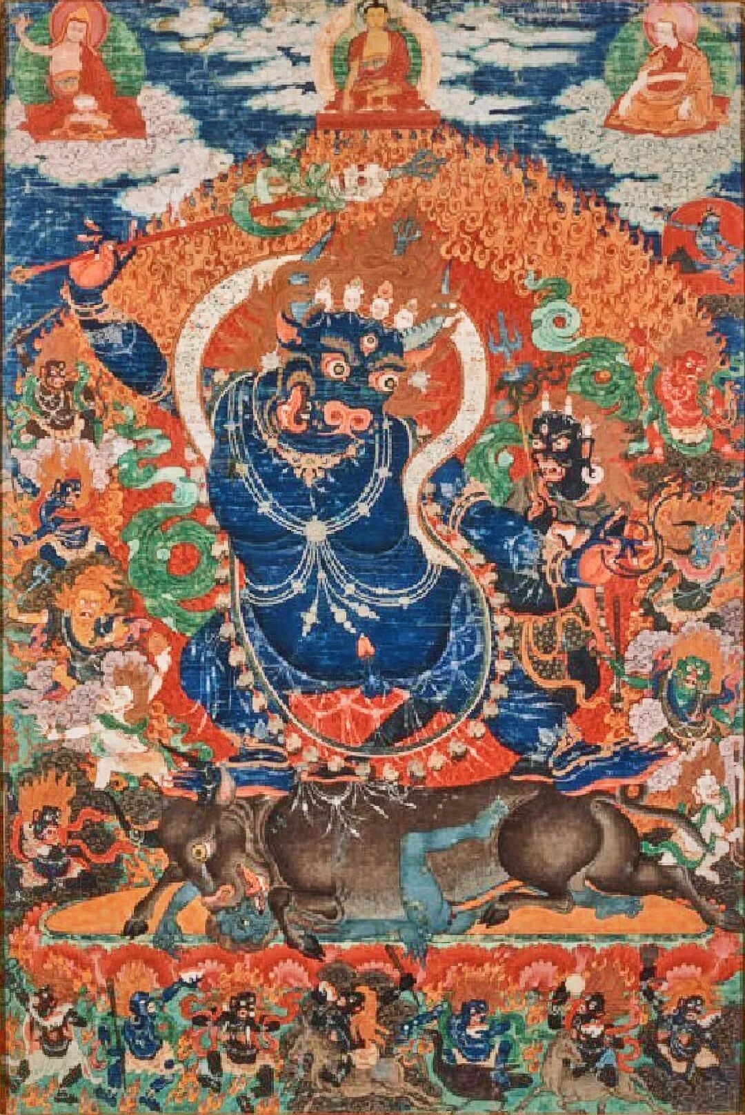 二十诸天第二十天阎罗琰魔天阎魔罗王尊天