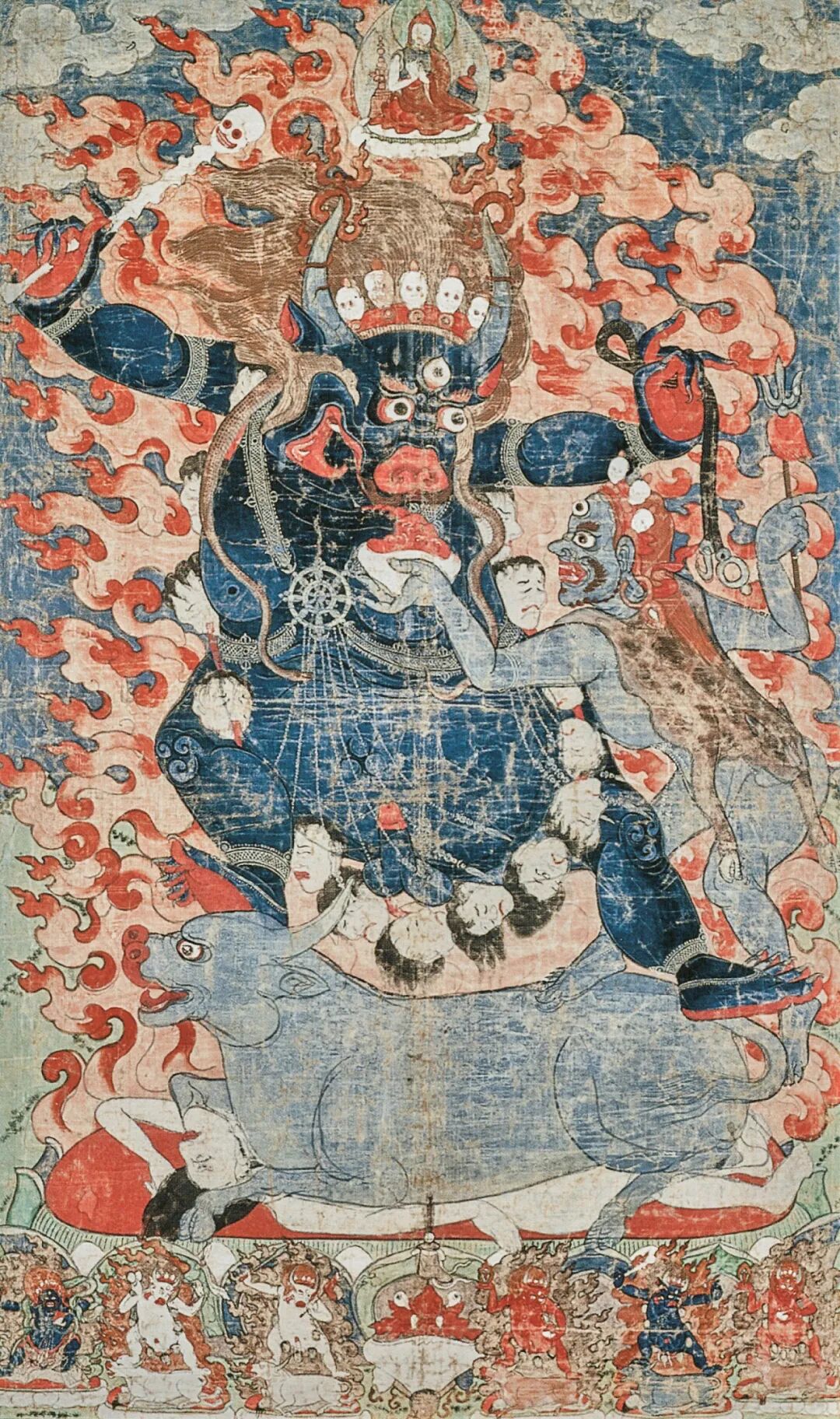 二十诸天第二十天阎罗琰魔天阎魔罗王尊天