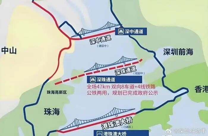 大湾区“超级工程”深珠通道，最新进展→