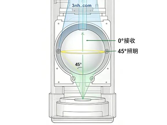 PS4620 45度照明0度接收光路