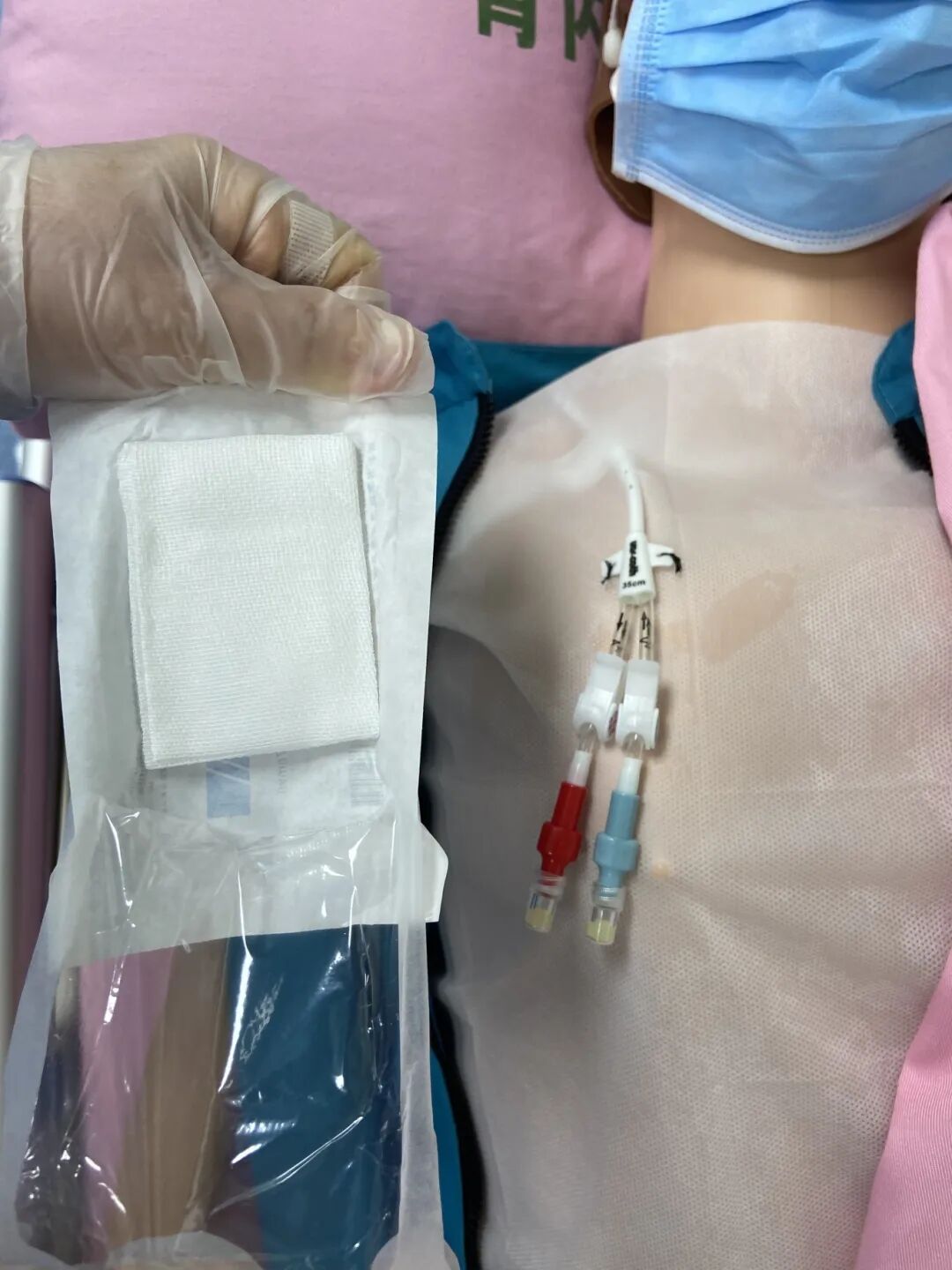 无菌纱块怎么使用一文让你学会透析导管自我换药_https://www.jmylbn.com_新闻资讯_第84张