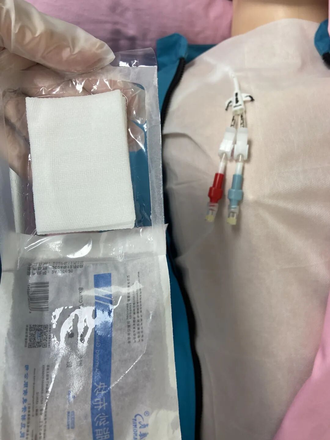 无菌纱块怎么使用一文让你学会透析导管自我换药_https://www.jmylbn.com_新闻资讯_第47张