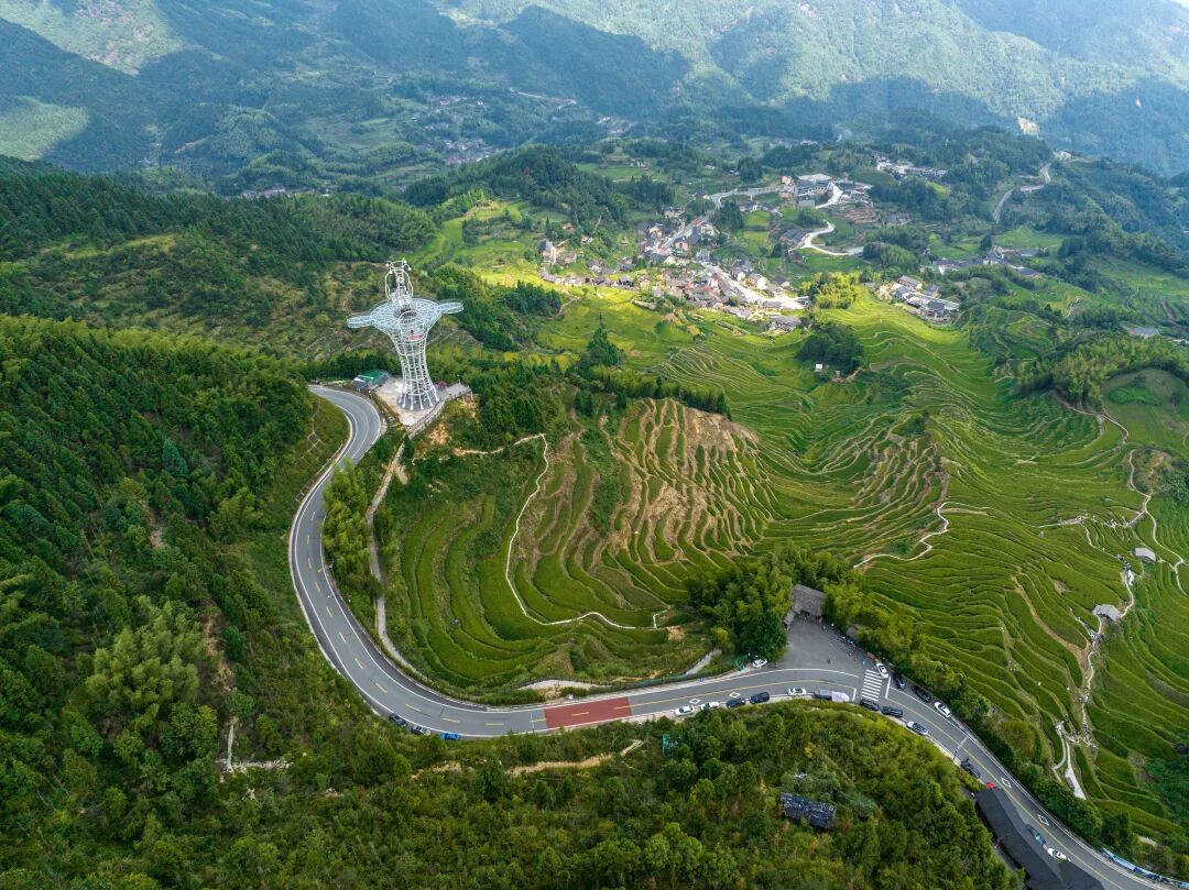 由五千年策划的云和梯田正式确定为国家5a级旅游景区