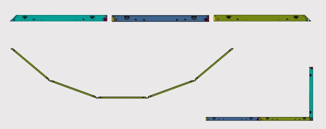美矽微全息隐形屏 | F系列吊装全面屏