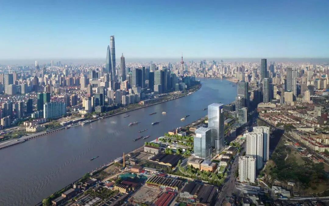 抖音总部效果图曝光，杨浦滨江起飞了