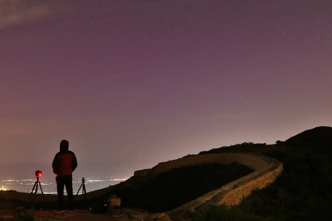 北京又看到极光了！