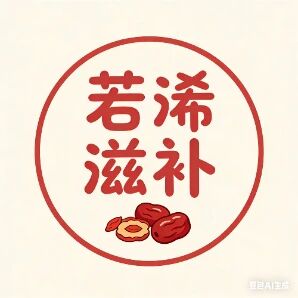 若浠滋补堂标识
