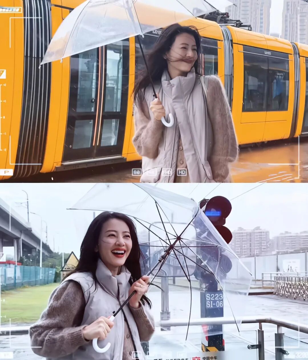 45岁高圆圆真是人美任性！穿“浴袍”将机场走成秀场，不俗气还高级慵懒