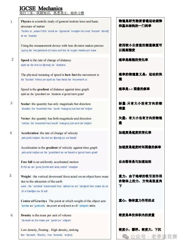IGCSE